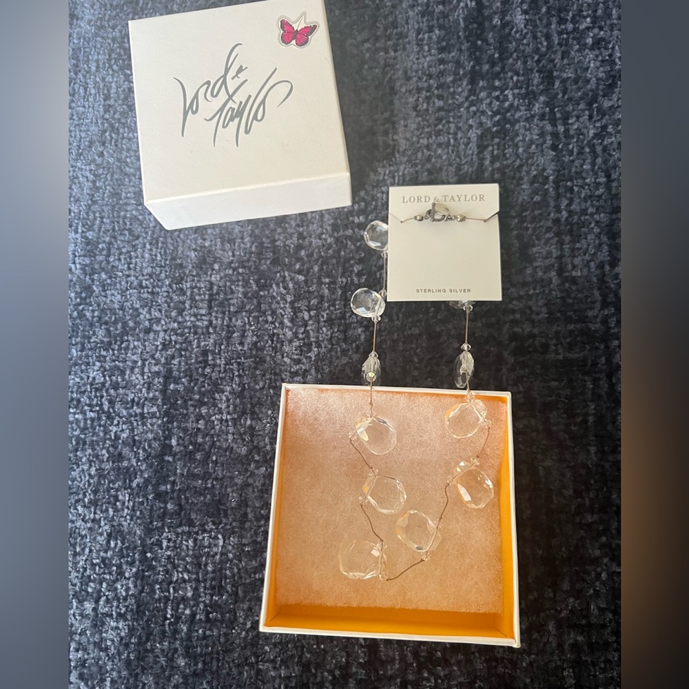 Sterling Silver Alicia necklace.